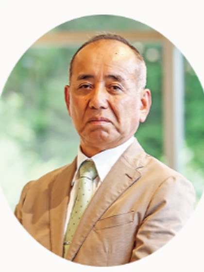 理事長 植木 浜一の写真