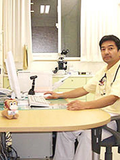 院長 岡部 敬の写真